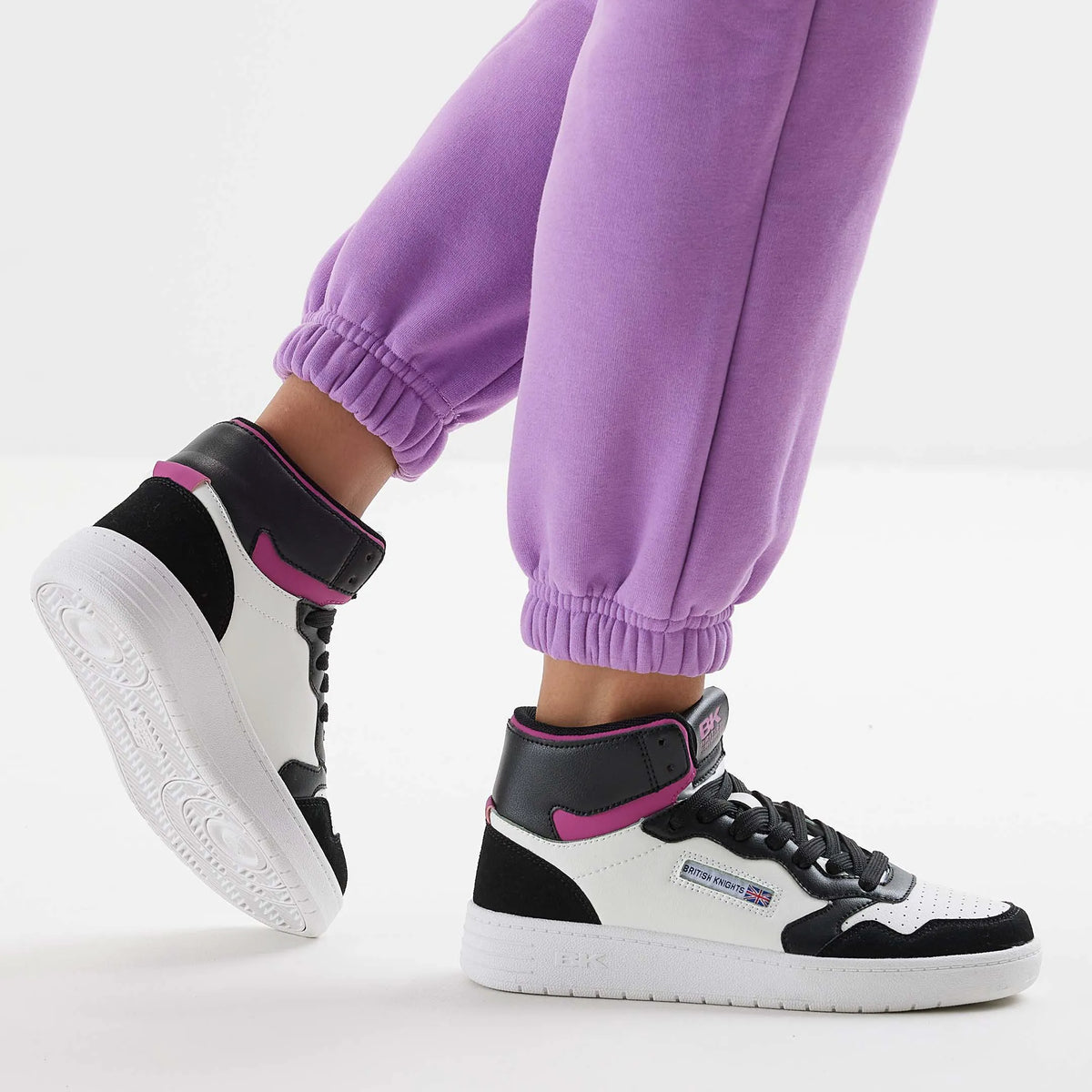 Black/White/Pink