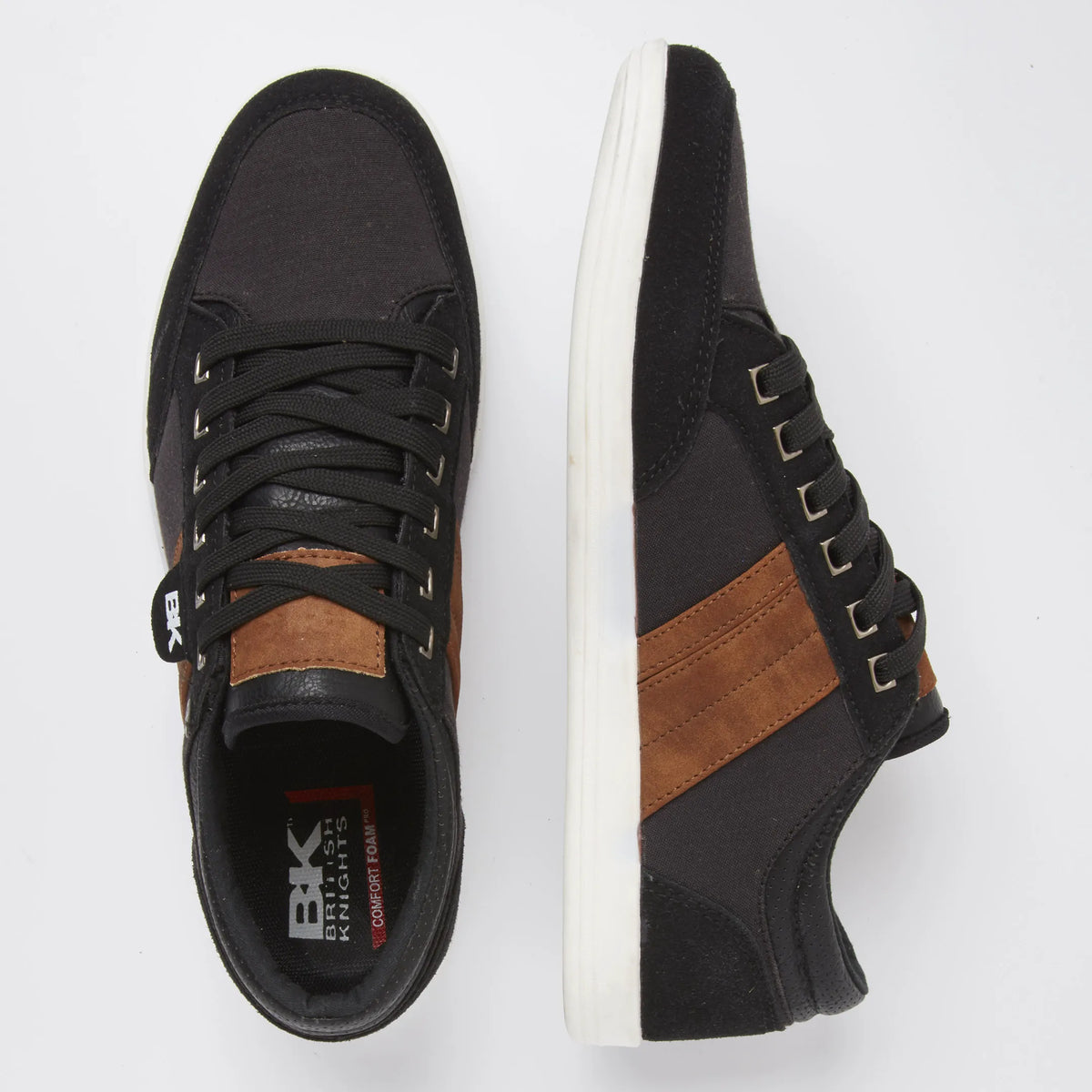 Black/Cognac