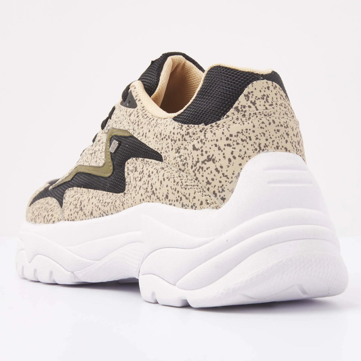 Beige Cheetah/Black