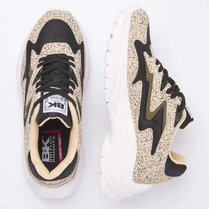 Beige Cheetah/Black
