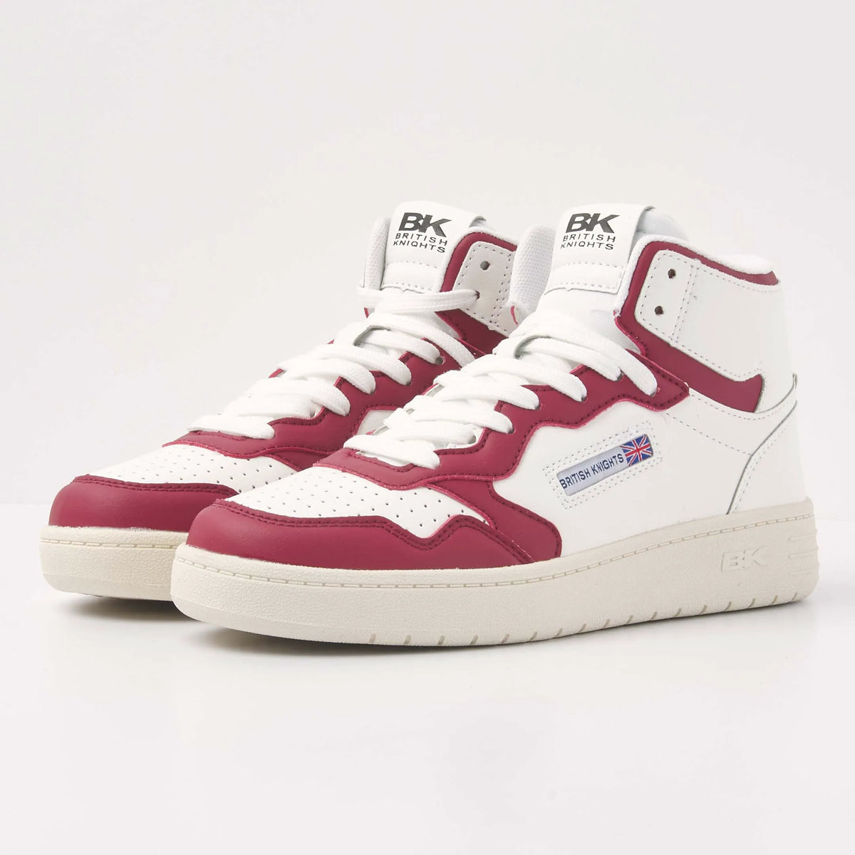 White/Warm Red