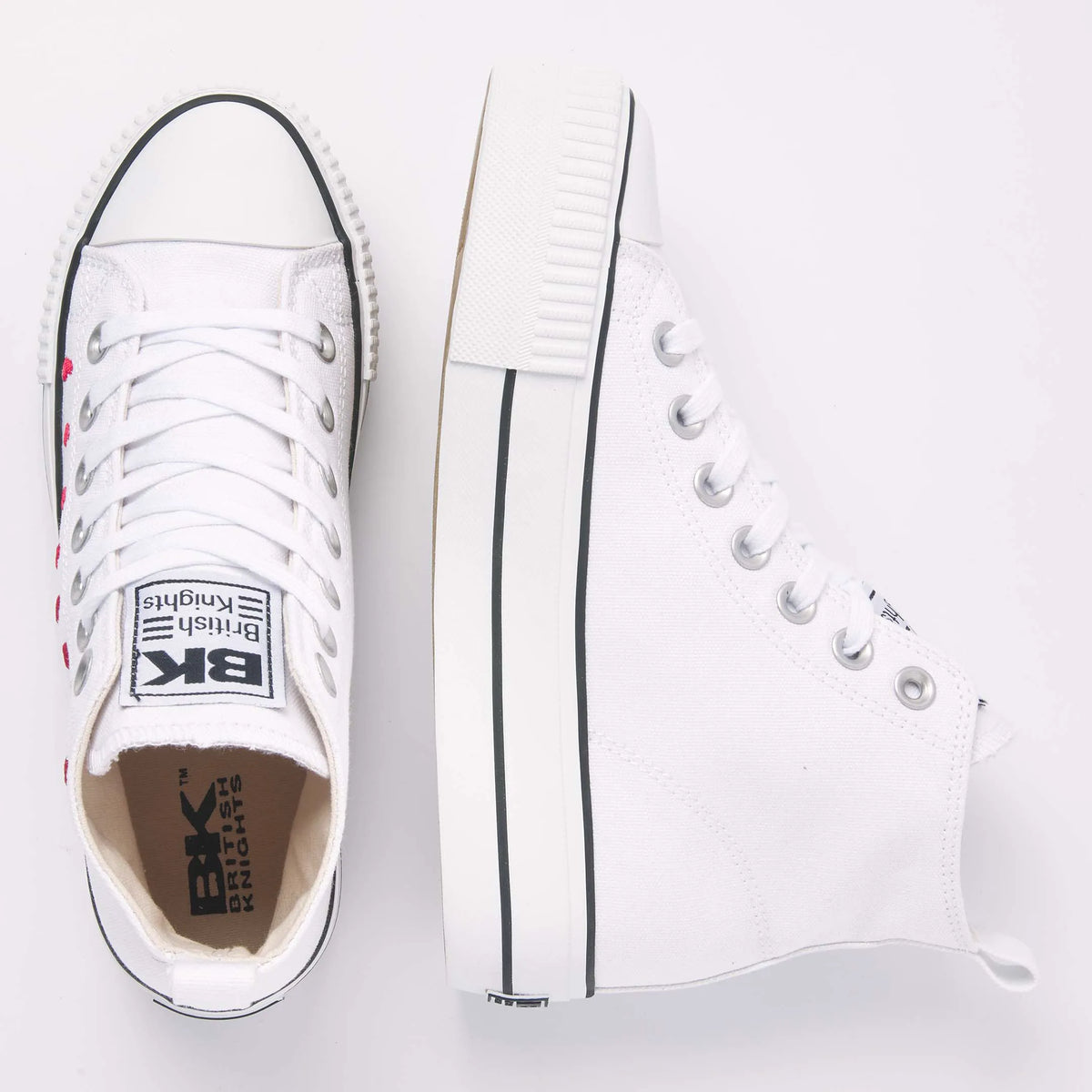 White/Hearts