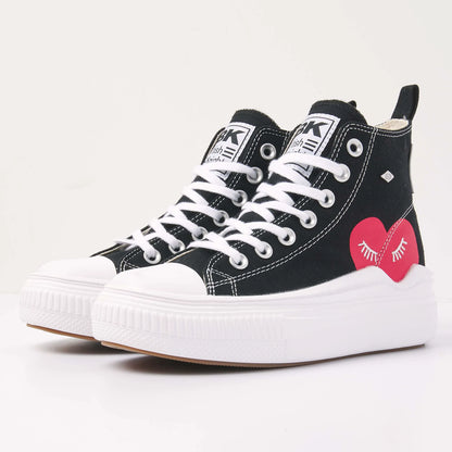 Black/Red Heart