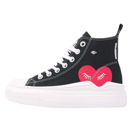 Black/Red Heart