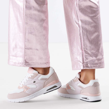 Lt Pink/White