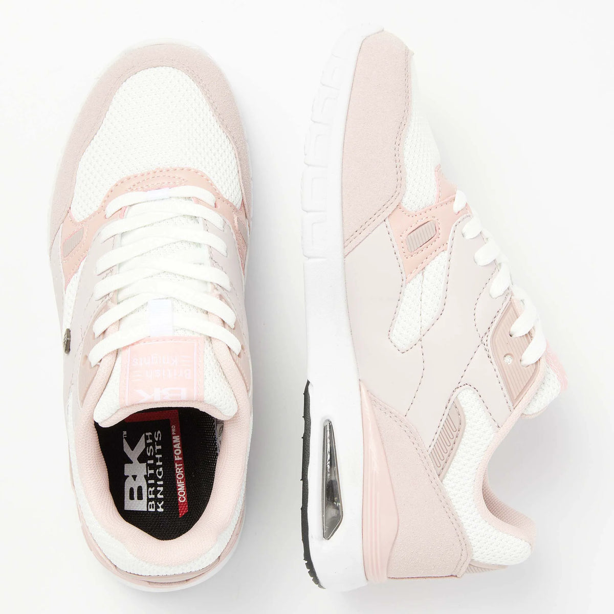 Lt Pink/White