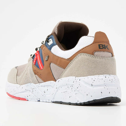 Taupe/Navy/Brown/Red
