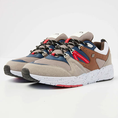 Taupe/Navy/Brown/Red
