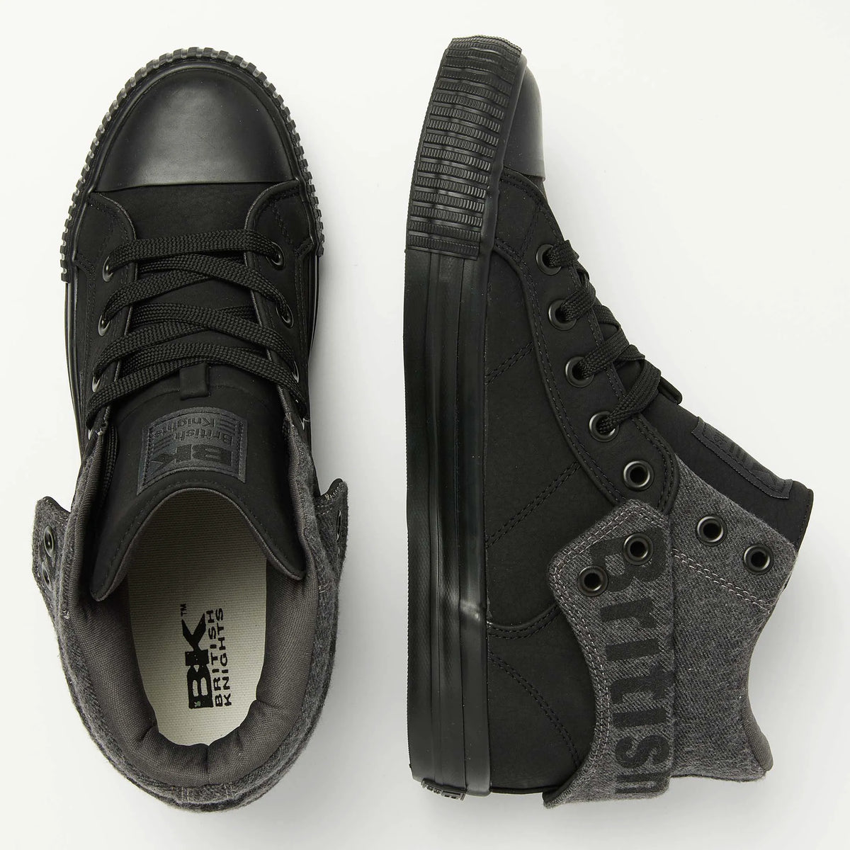 Black/Donker Grijs